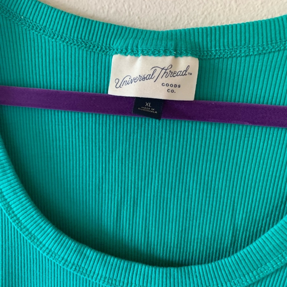 Universal Thread Turquoise Tank Top - Picture 3 of 6